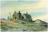 Gifford Cockran watercolor, &q