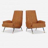 Gigi Radice. armchairs, pair.