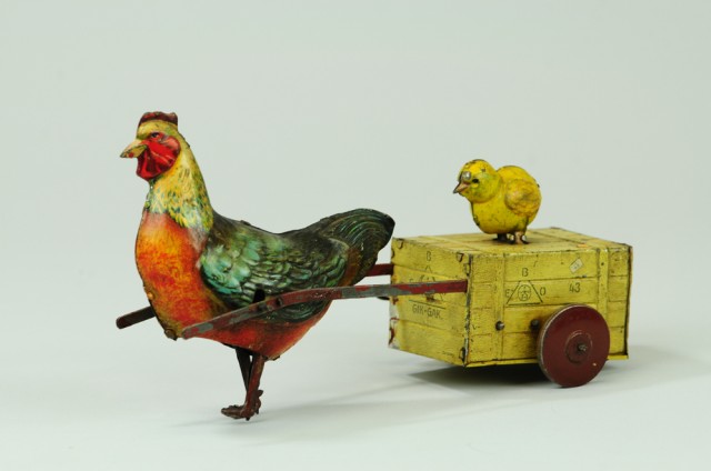 GIK-GAK HEN PULLING CHICK Eberl