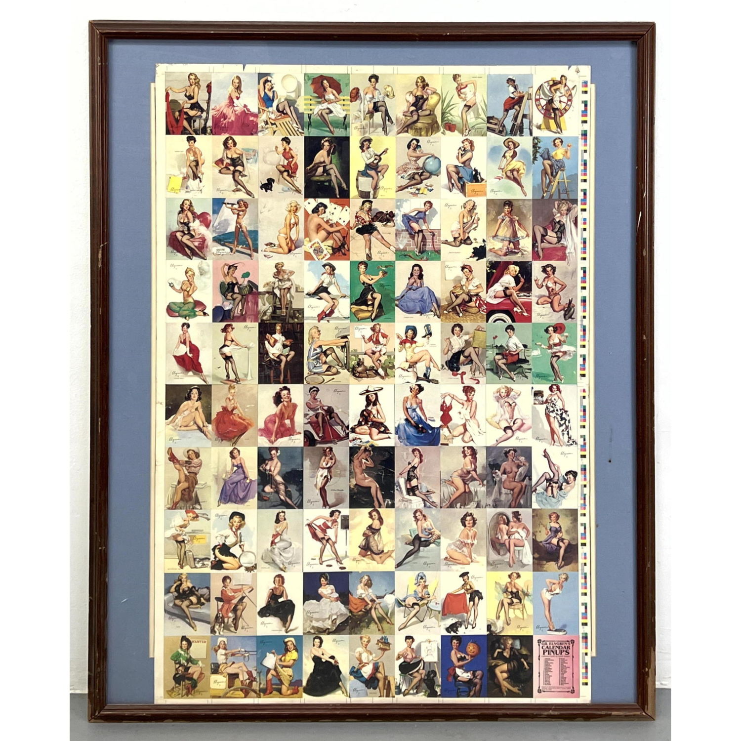 GIL ELVGREN's Calendar Pinups