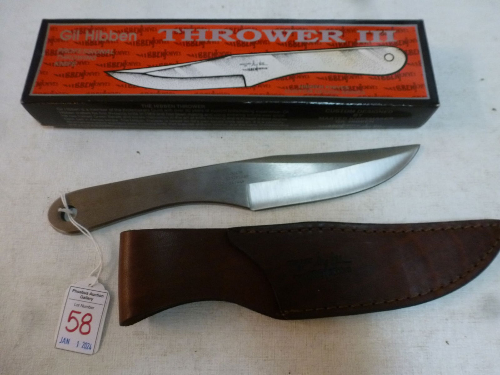 GIL HIBBEN THROWER III,