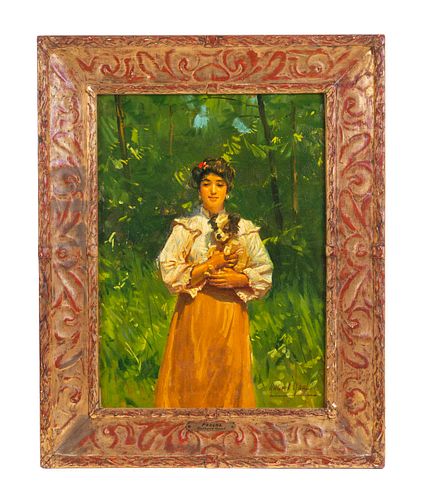 GILBERT GAUL IMPRESSIONIST PAINTING