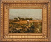 GILBERT GAUL O/C RURAL LANDSCA