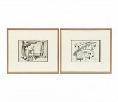 GILBERT HANCOX, PAIR OF MCM MI