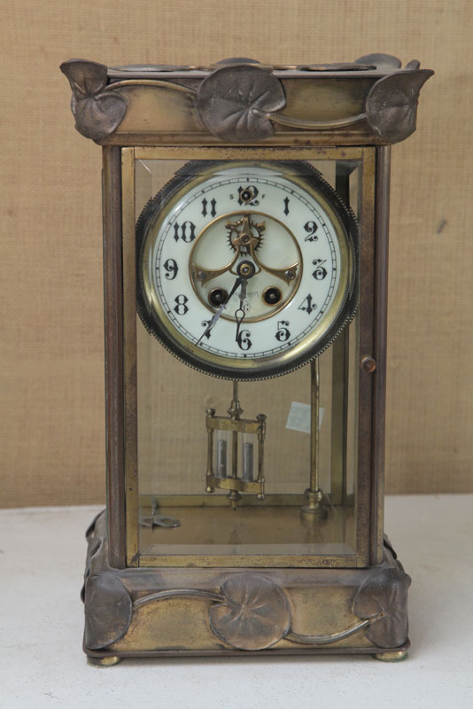 GILBERT MANTLE CLOCK. Art Nouveau