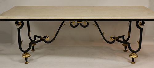 GILBERT POILLERAT STYLE PARCEL-GILT