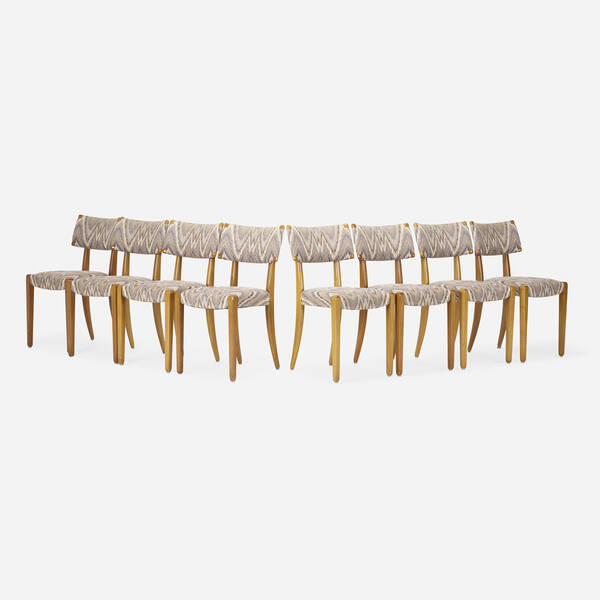 Gilbert Rohde. chairs, set of