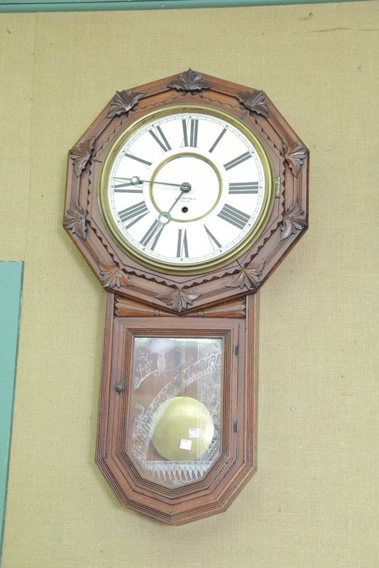GILBERT ''STAR DROP'' WALL CLOCK.