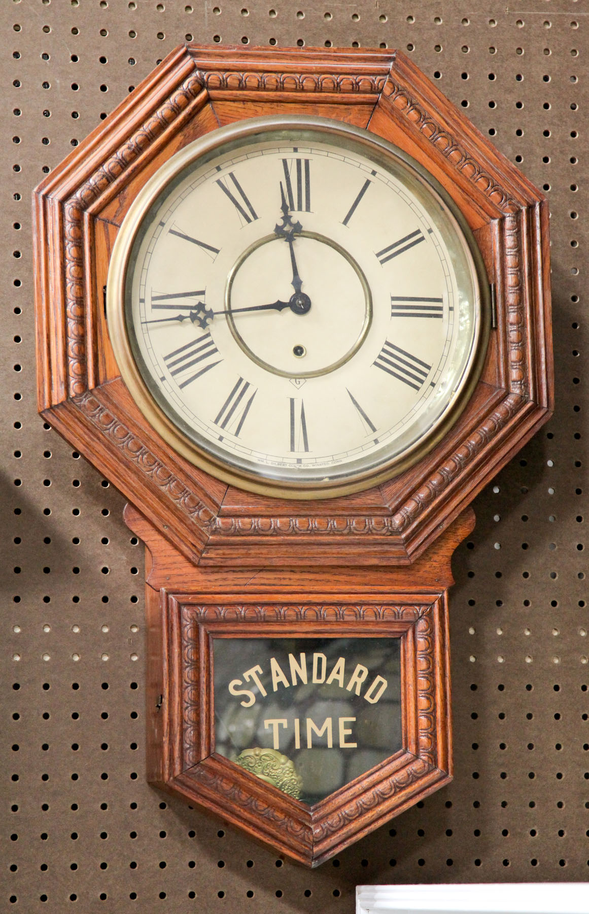 GILBERT WALL CLOCK.  Winsted 