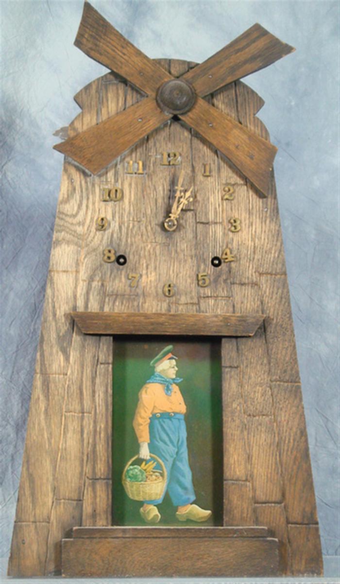 Gilbert Windmill oak mantle