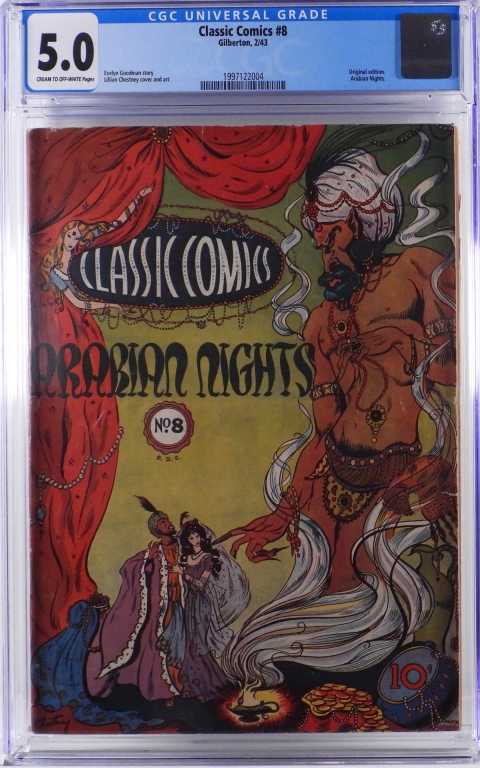 GILBERTON CLASSIC COMICS #8 CGC 5.0