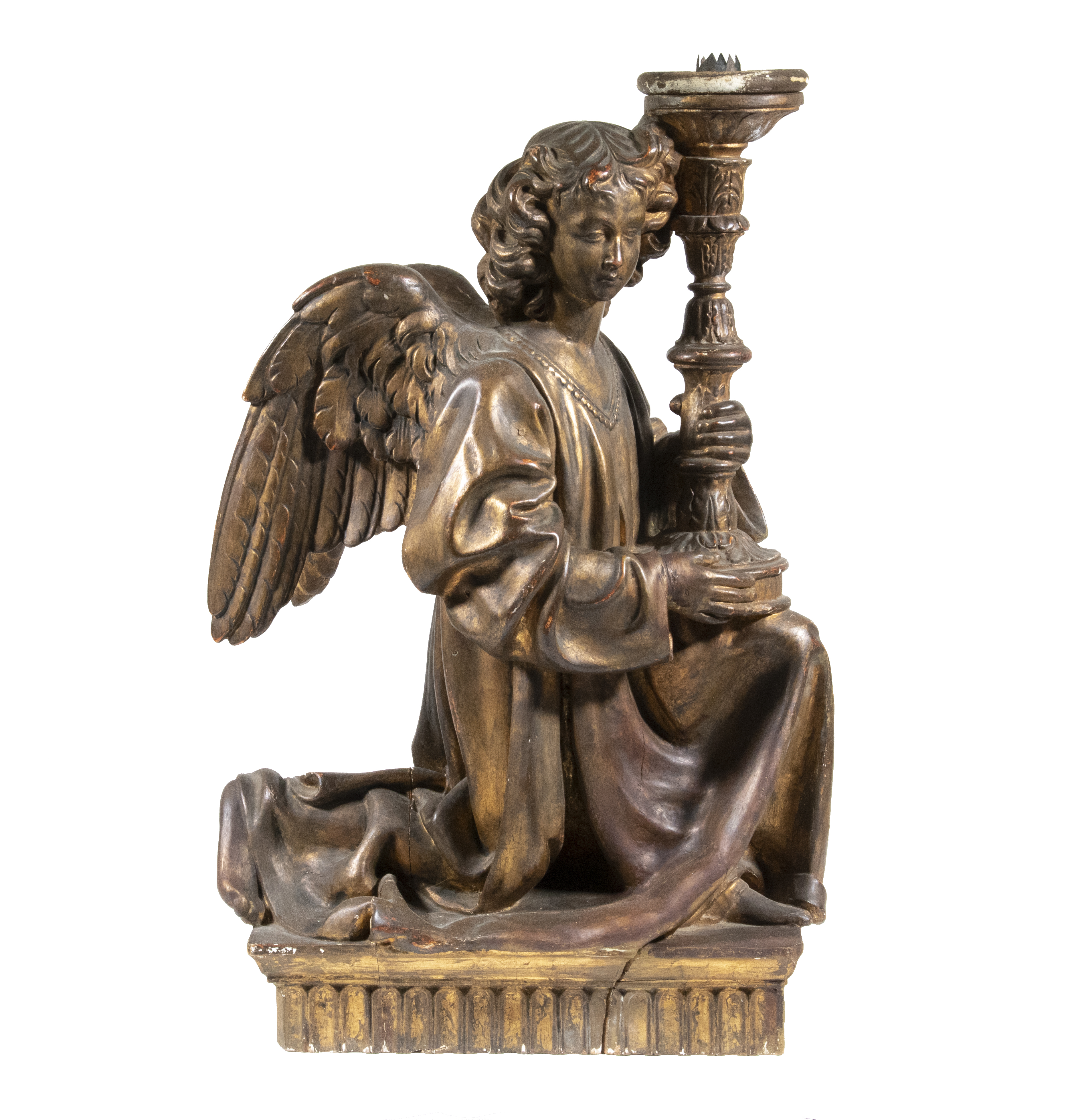 GILDED AND CARVED WOOD PICKET