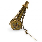 GILDED BRASS TUSSIE MUSSIE HAN