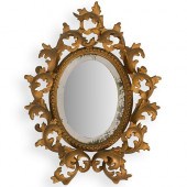GILDED BRONZE ROCOCO STYLE WAL
