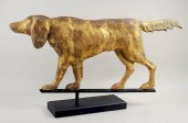 GILDED COPPER SETTER WEATHERVA
