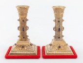 GILDED SILVER AMETHYST-SET SHA