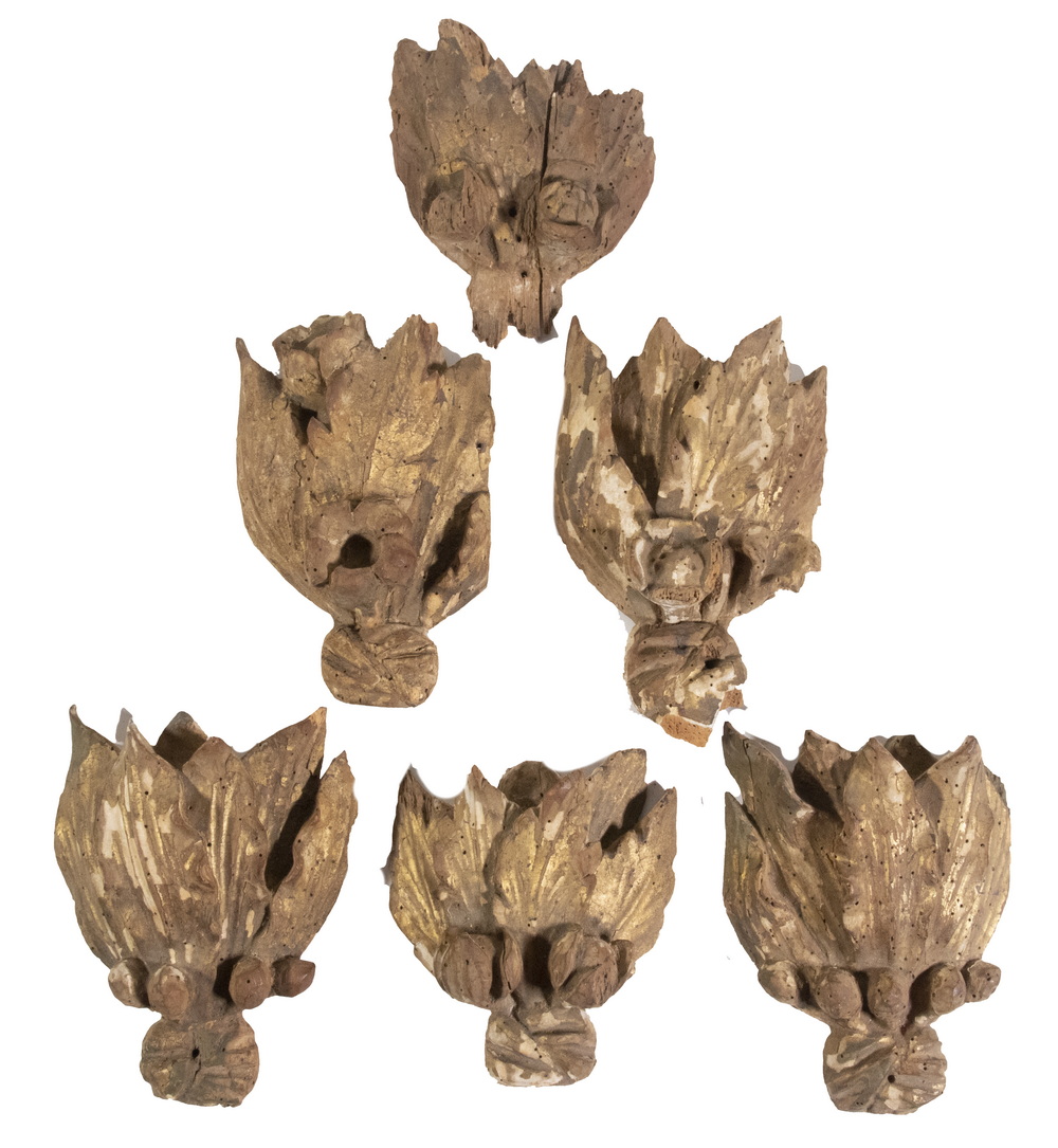 GILDED WOODEN DECORATIVE