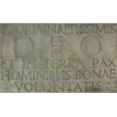 GILL, ERIC Incised inscription