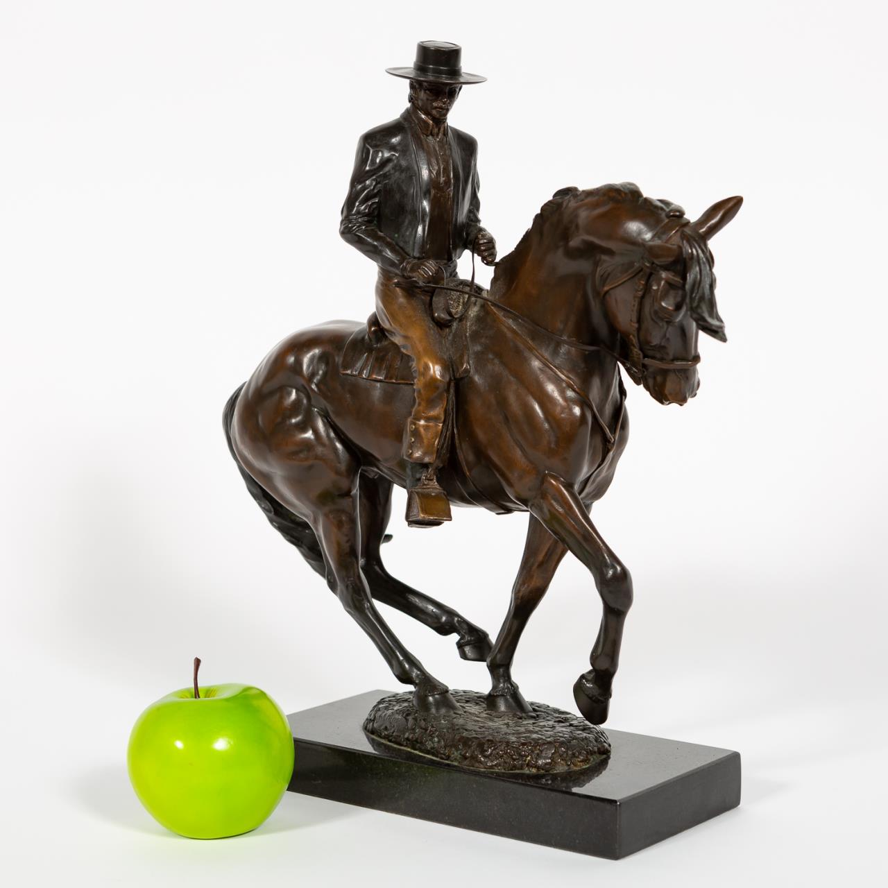 GILL PARKER BRONZE SCULPTURE,