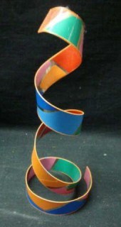 GILLESPIE, Dorothy. 3-D Spiral