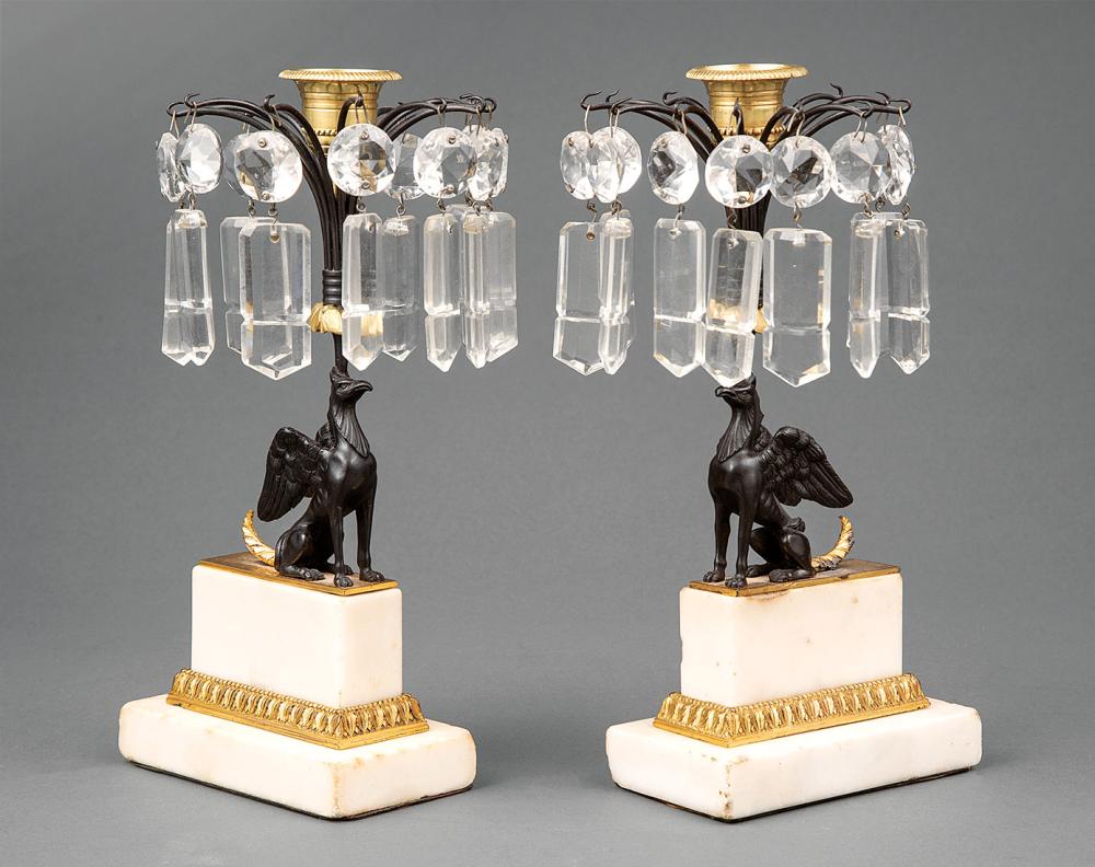 GILT AND PATINATED BRONZE