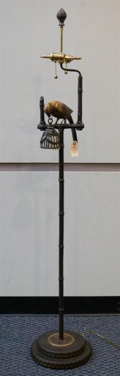 GILT AND PATINATED METAL 'PARR