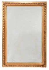 GILT BEVELED GLASS RECTANGULAR