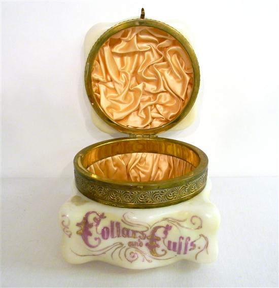 Gilt brass mounted Wavecrest type