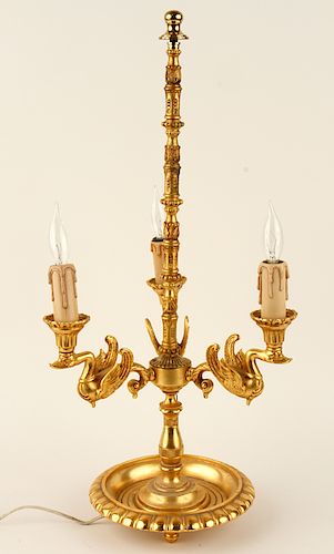GILT BRASS NEOCLASSICAL STYLE