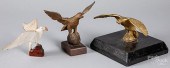 GILT BRASS SPREAD WING EAGLE F
