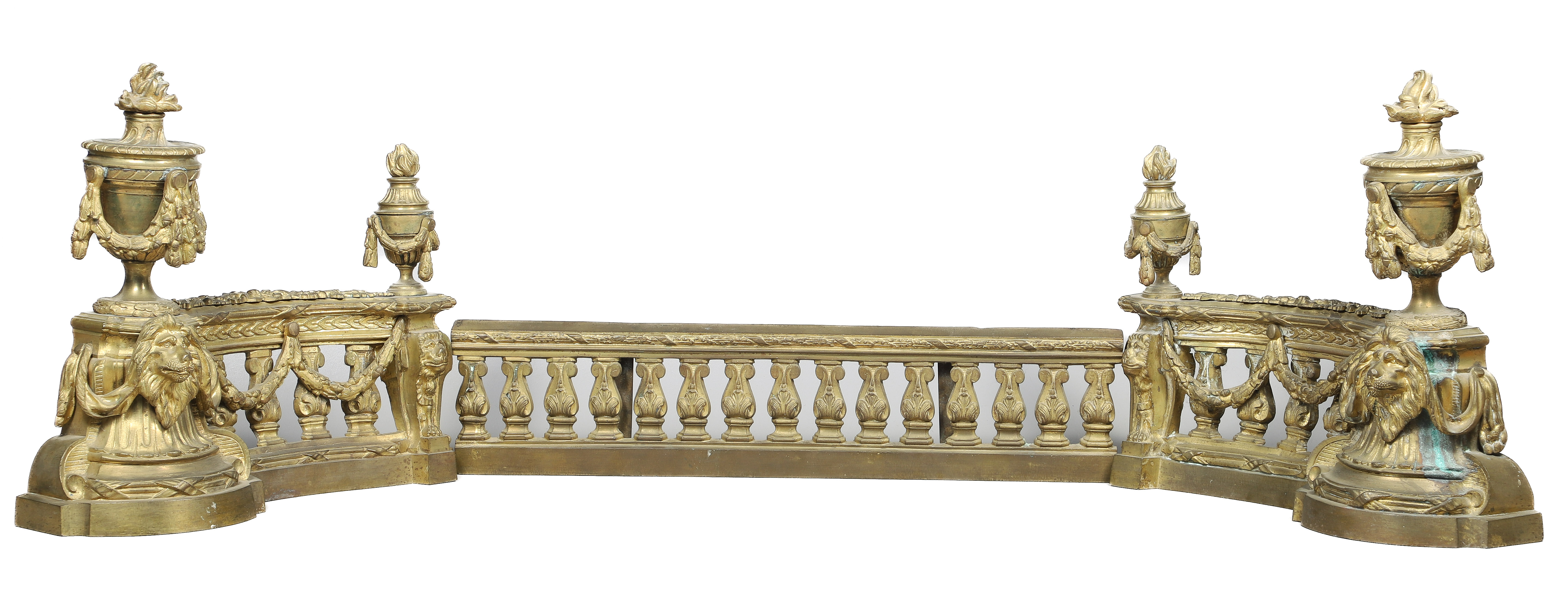 Gilt bronze 3-piece adjustable