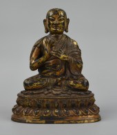 GILT-BRONZE BUDDHA OF DALA LAM