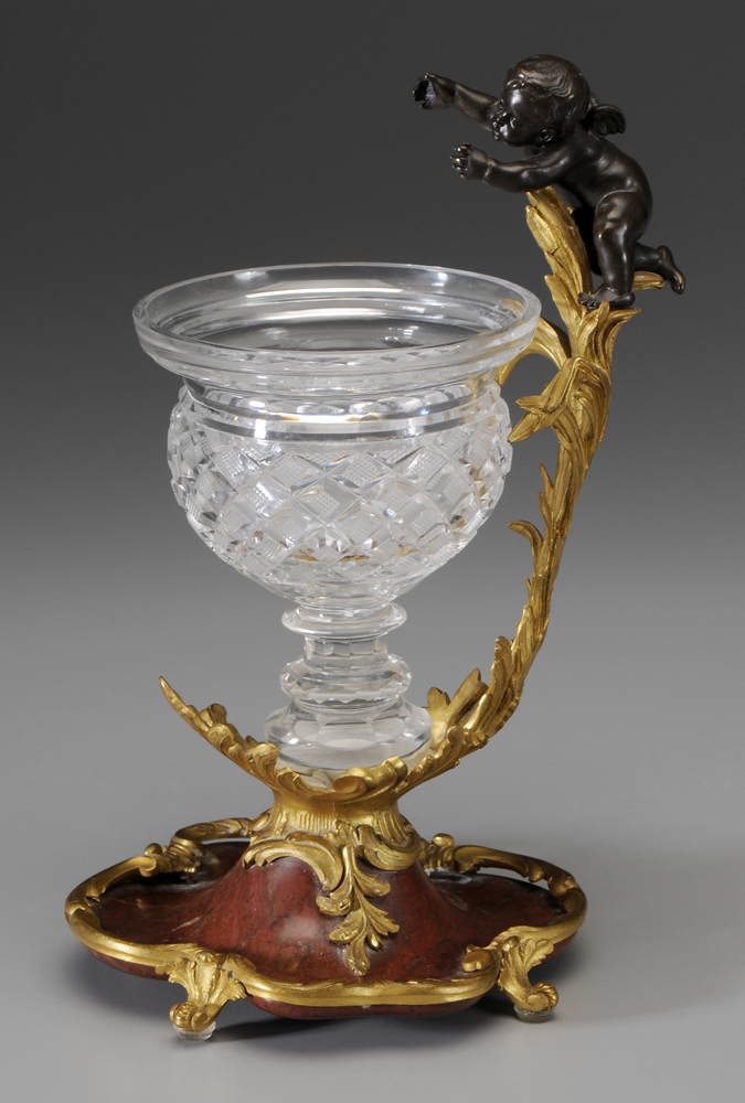 Gilt Bronze Candle Holder French,