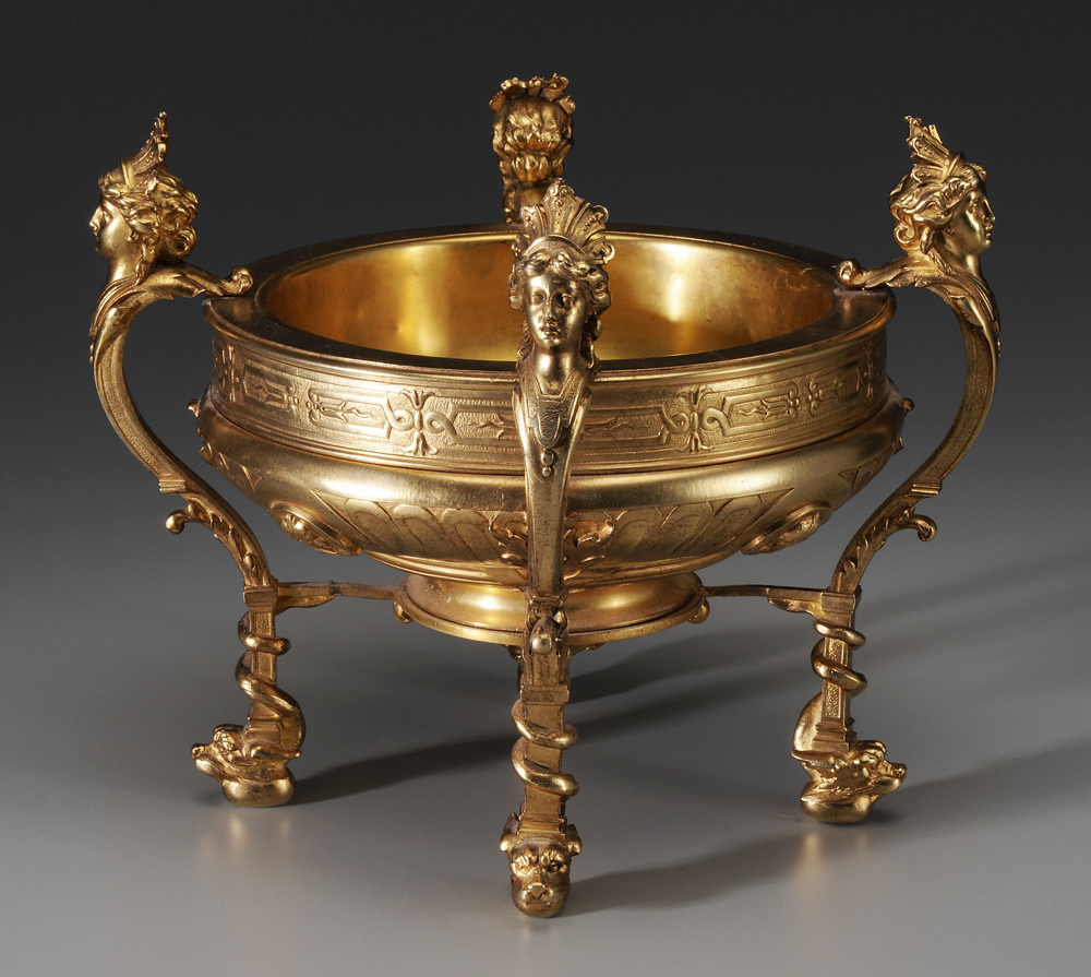 Gilt Bronze Center Bowl French,