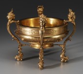 Gilt Bronze Center Bowl French