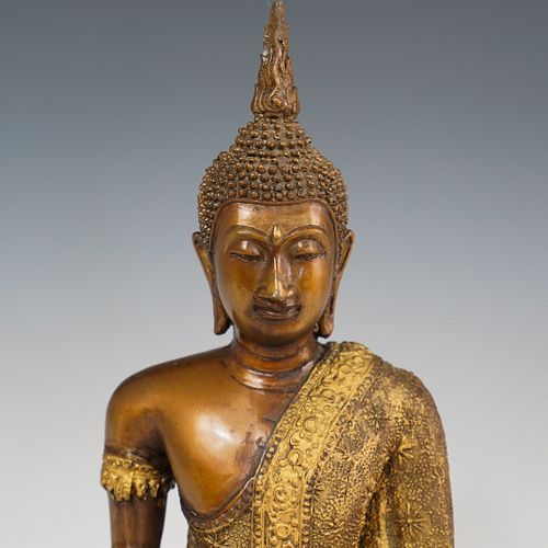 GILT BRONZE FIGURE OF