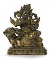 Gilt-Bronze Figure of Jambhala