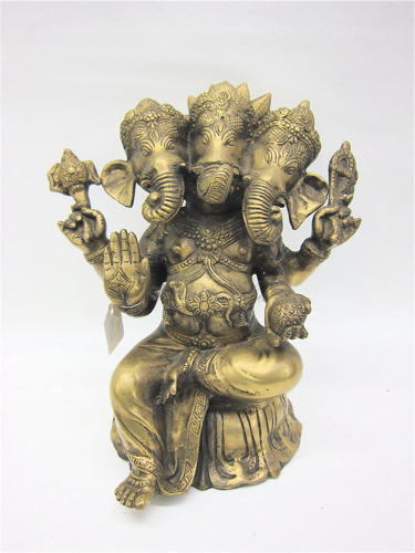 GILT BRONZE FIGURE of the deity