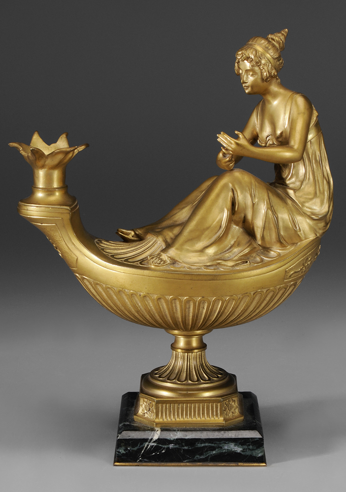 Gilt Bronze Lamp Base