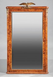 GILT BRONZE-MOUNTED BURLED WAL