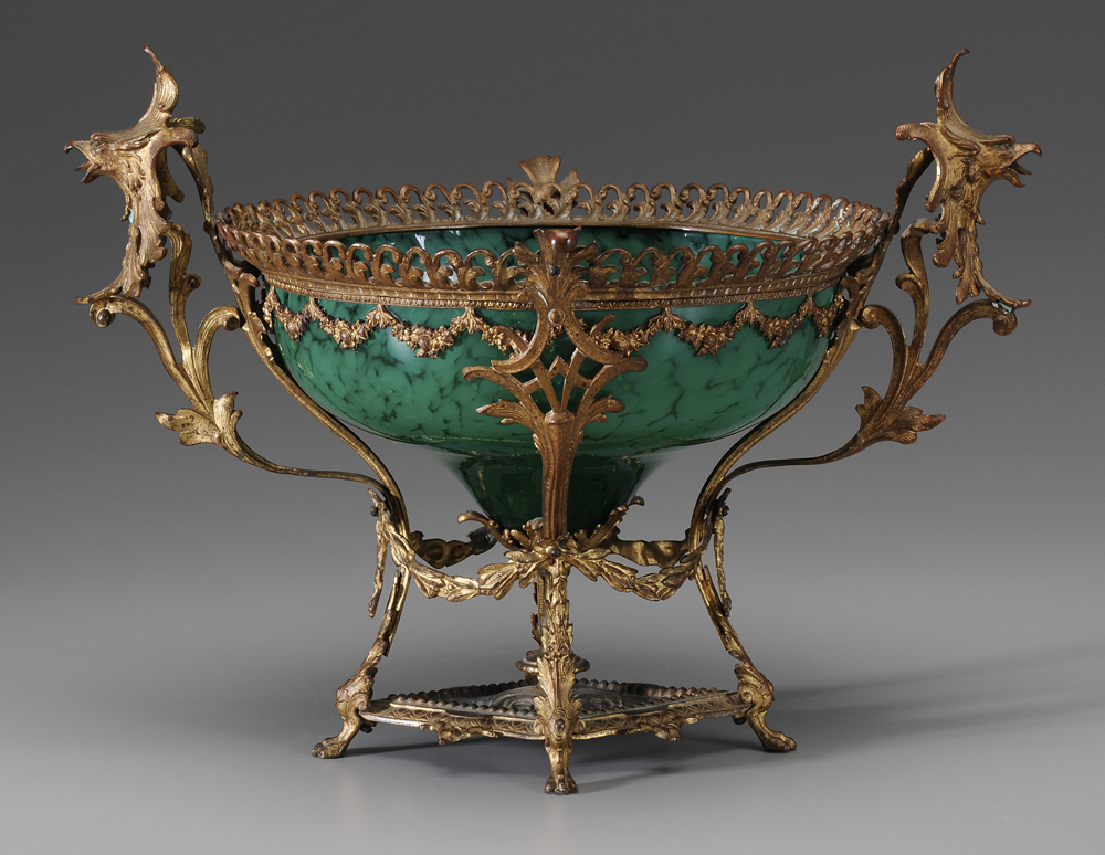 Gilt Bronze-Mounted Center Bowl