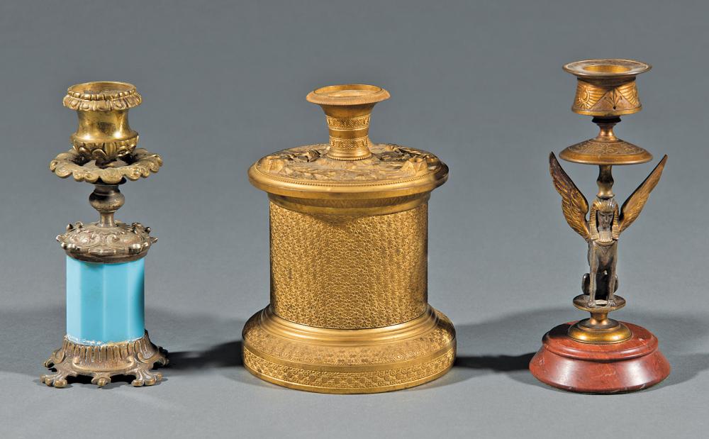 GILT BRONZE-MOUNTED, GILT BRONZE