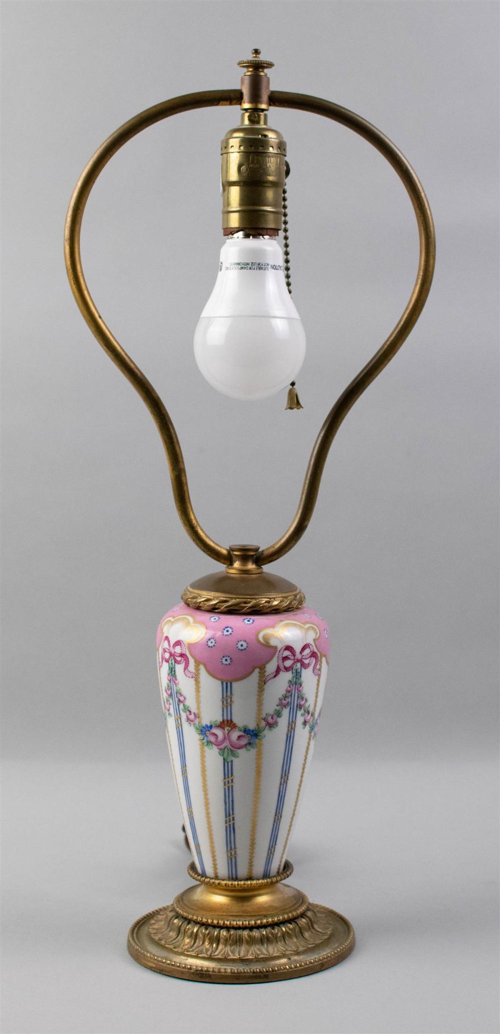 GILT-BRONZE MOUNTED PORCELAIN
