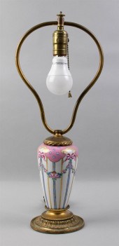 GILT-BRONZE MOUNTED PORCELAIN