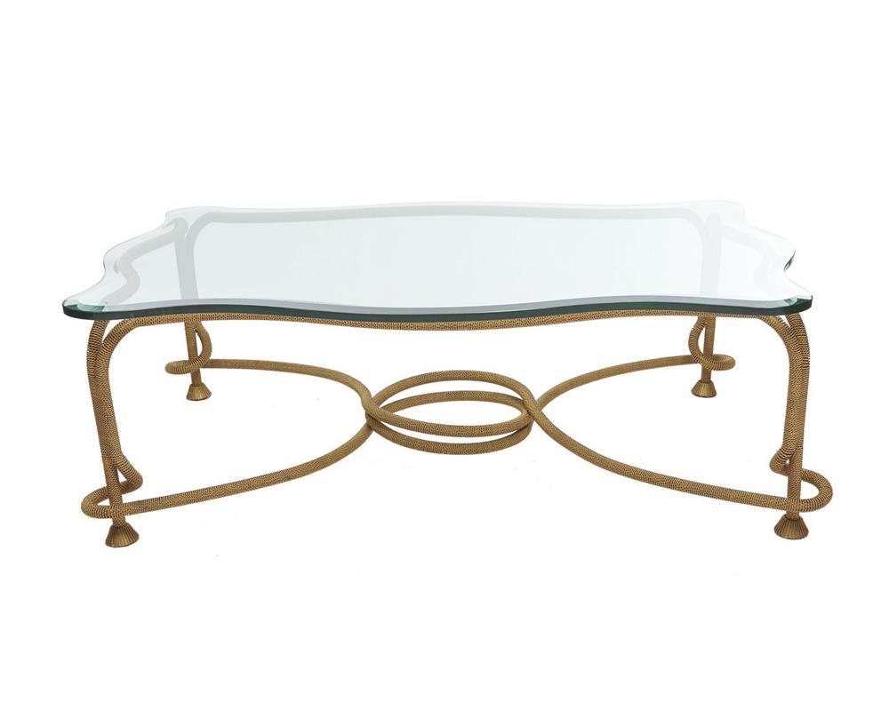 GILT BRONZE ROPETWIST AND