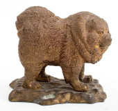 GILT BRONZE SCULPTURE OF A CHO