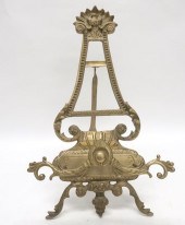 GILT BRONZE TABLE EASEL IN LOU