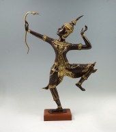 GILT BRONZE THAI PRINCE PHRA R
