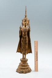 GILT BRONZE THAI RATTANAKOSIN