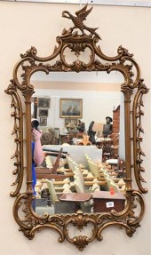 GILT CARVED CHIPPENDALE STYLE